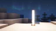 End rods are also popular in the Minecraft community for illuminating structures (Image via Mojang)